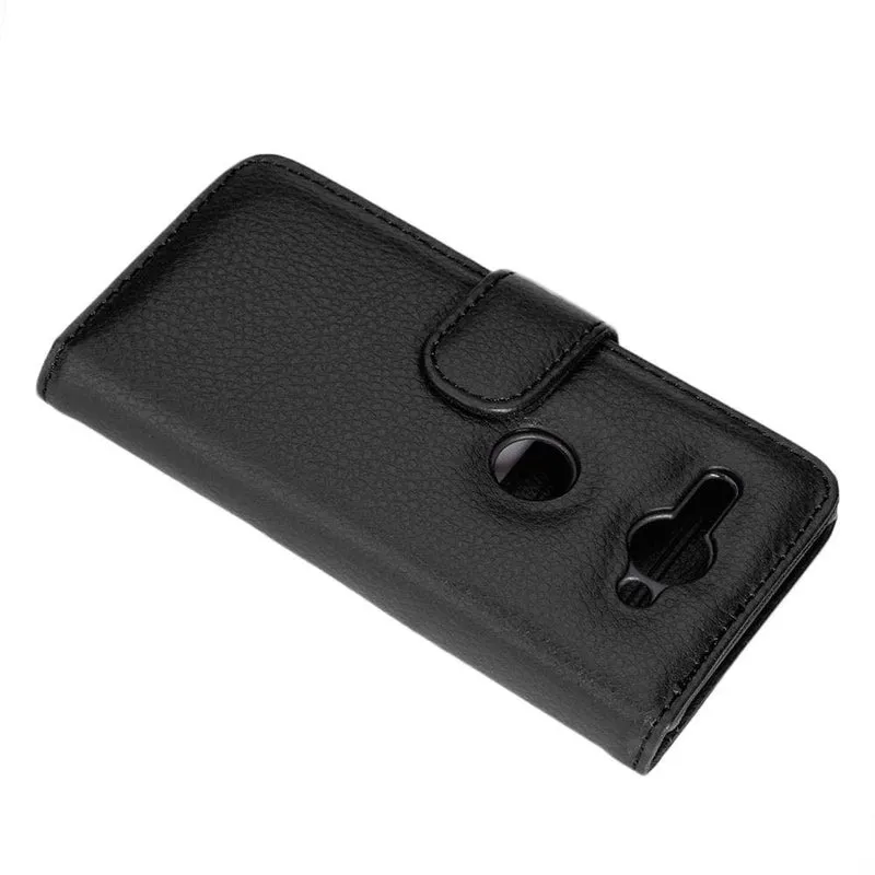 Cadorabo Hülle kompatibel mit Sony Xperia XZ2 COMPACT Schutzhülle mit Magnetverschluss und 3 Kartenfächern