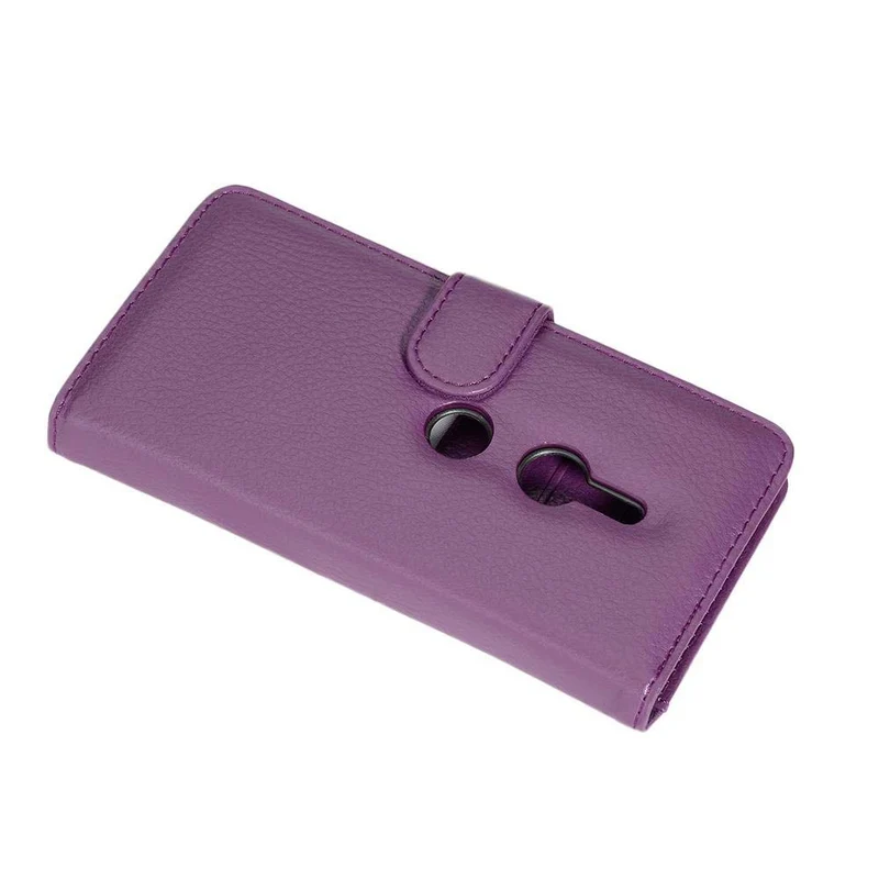 Cadorabo Hülle kompatibel mit Sony Xperia XZ2 Schutzhülle mit Magnetverschluss und 3 Kartenfächern