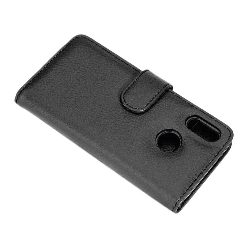 Cadorabo Hülle kompatibel mit Huawei P20 LITE 2018 / NOVA 3E Schutzhülle mit Magnetverschluss und 3 Kartenfächern