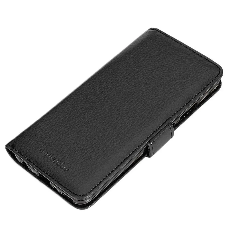 Cadorabo Hülle kompatibel mit Huawei P10 Schutzhülle mit Magnetverschluss und 3 Kartenfächern