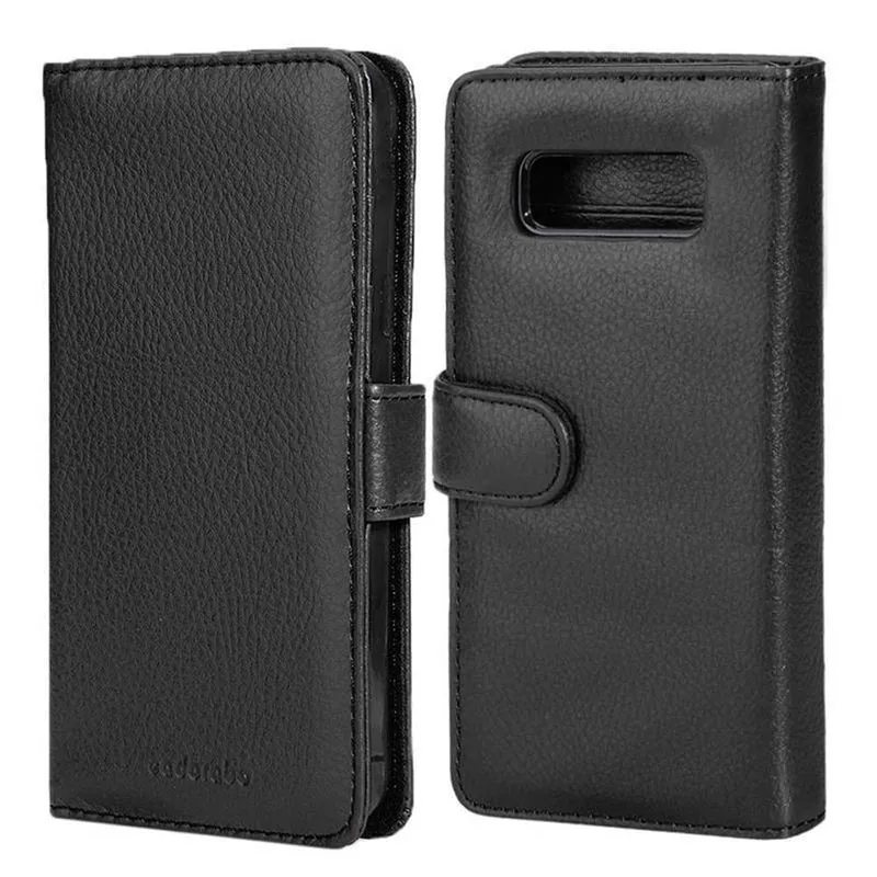 Cadorabo Hülle kompatibel mit Samsung Galaxy NOTE 8 Schutzhülle mit Magnetverschluss und 3 Kartenfächern