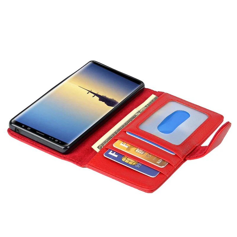 Cadorabo Hülle kompatibel mit Samsung Galaxy NOTE 8 Schutzhülle mit Magnetverschluss und 3 Kartenfächern