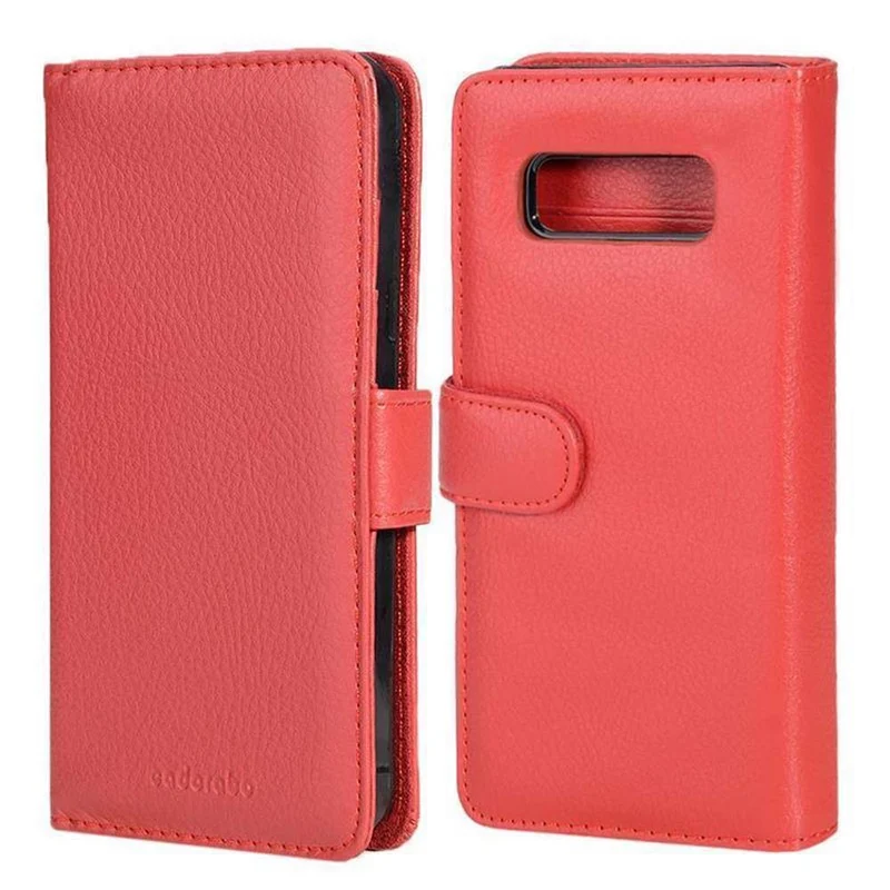Cadorabo Hülle kompatibel mit Samsung Galaxy NOTE 8 Schutzhülle mit Magnetverschluss und 3 Kartenfächern