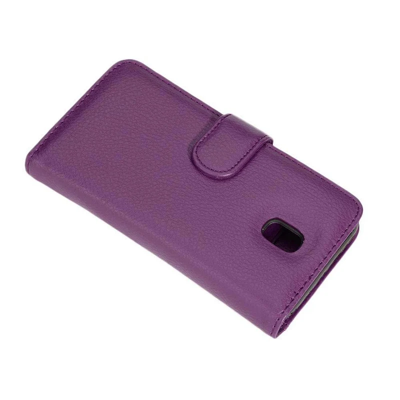 Cadorabo Hülle kompatibel mit Samsung Galaxy J3 2017 Schutzhülle mit Magnetverschluss und 3 Kartenfächern