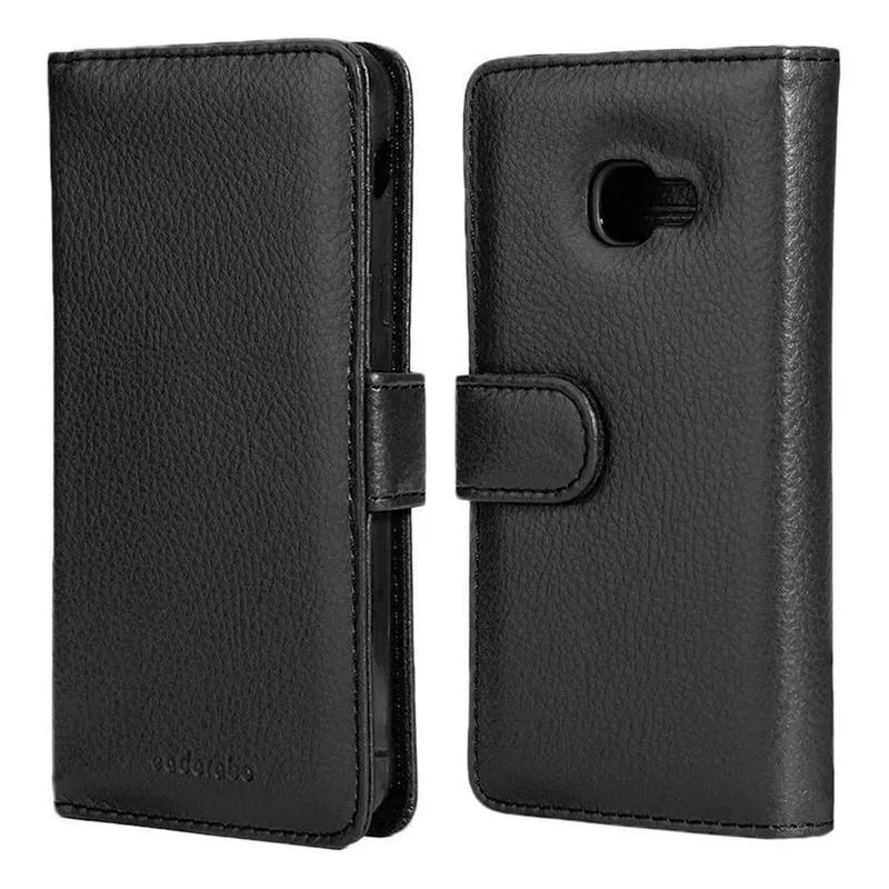 Cadorabo Hülle kompatibel mit Samsung Galaxy XCover 4 / XCover 4s Schutzhülle mit Magnetverschluss und 3 Kartenfächern