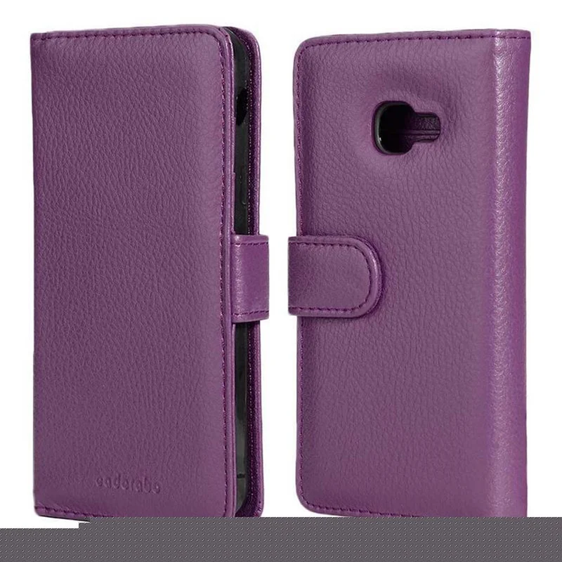 Cadorabo Hülle kompatibel mit Samsung Galaxy XCover 4 / XCover 4s Schutzhülle mit Magnetverschluss und 3 Kartenfächern
