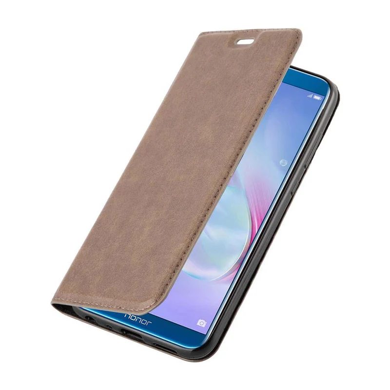Cadorabo Hülle kompatibel mit Honor 9 LITE Schutzhülle mit Magnetverschluss, Standfunktion und Kartenfach