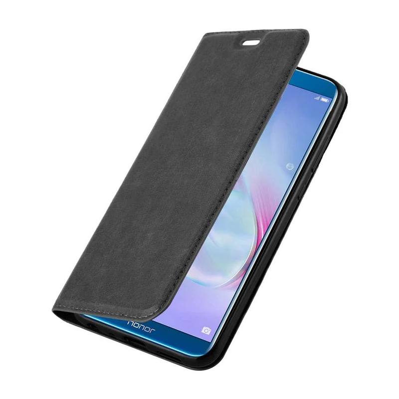 Cadorabo Hülle kompatibel mit Honor 9 LITE Schutzhülle mit Magnetverschluss, Standfunktion und Kartenfach