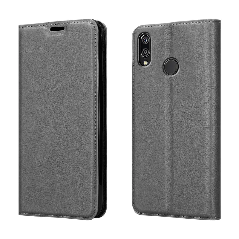 Cadorabo Hülle kompatibel mit Huawei P20 LITE 2018 / NOVA 3E Schutzhülle mit Magnetverschluss, Standfunktion und Kartenfach