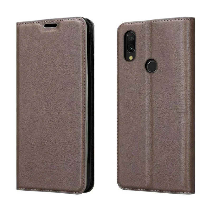 Cadorabo Hülle kompatibel mit Xiaomi RedMi 7 Schutzhülle mit Magnetverschluss, Standfunktion und Kartenfach