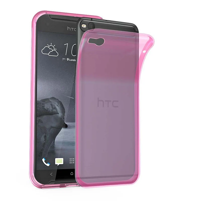 Cadorabo Hülle kompatibel mit HTC ONE X9 Schutzhülle aus flexiblem TPU Silikon
