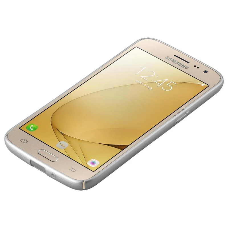 Cadorabo Hülle kompatibel mit Samsung Galaxy J2 2016 Hard Case Schutzhülle in Metall Optik gegen Kratzer und Stöße