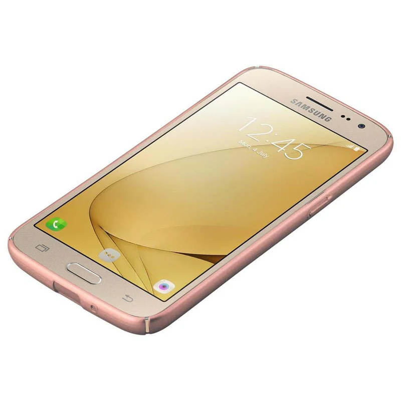 Cadorabo Hülle kompatibel mit Samsung Galaxy J2 2016 Hard Case Schutzhülle in Metall Optik gegen Kratzer und Stöße