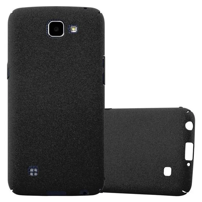Cadorabo Hülle kompatibel mit LG K4 2016 Hard Case Schutzhülle in Frosted Optik gegen Kratzer und Stöße