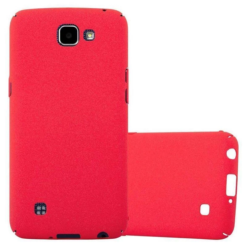 Cadorabo Hülle kompatibel mit LG K4 2016 Hard Case Schutzhülle in Frosted Optik gegen Kratzer und Stöße