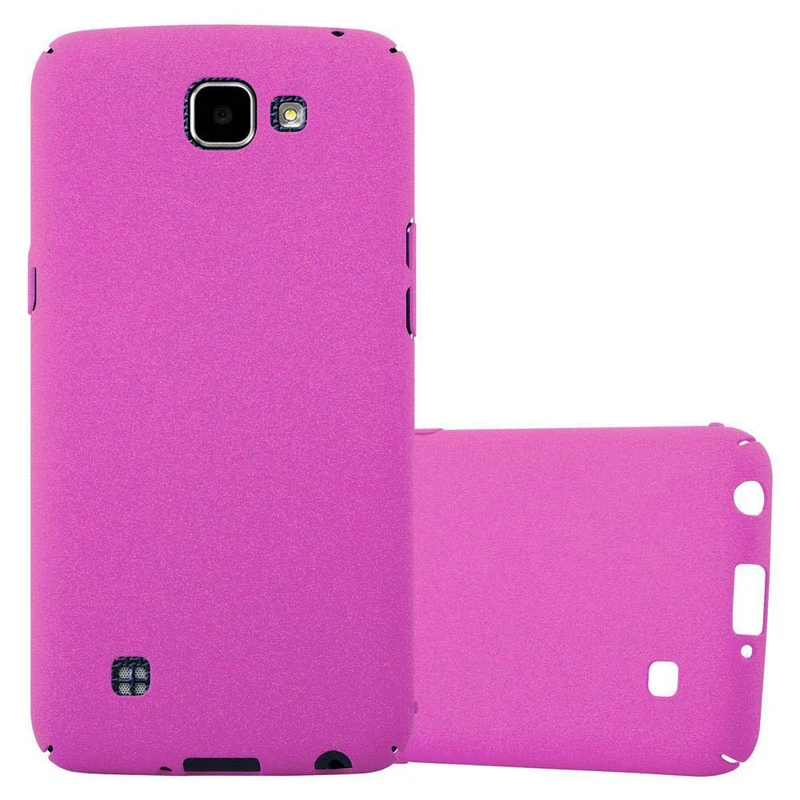 Cadorabo Hülle kompatibel mit LG K4 2016 Hard Case Schutzhülle in Frosted Optik gegen Kratzer und Stöße