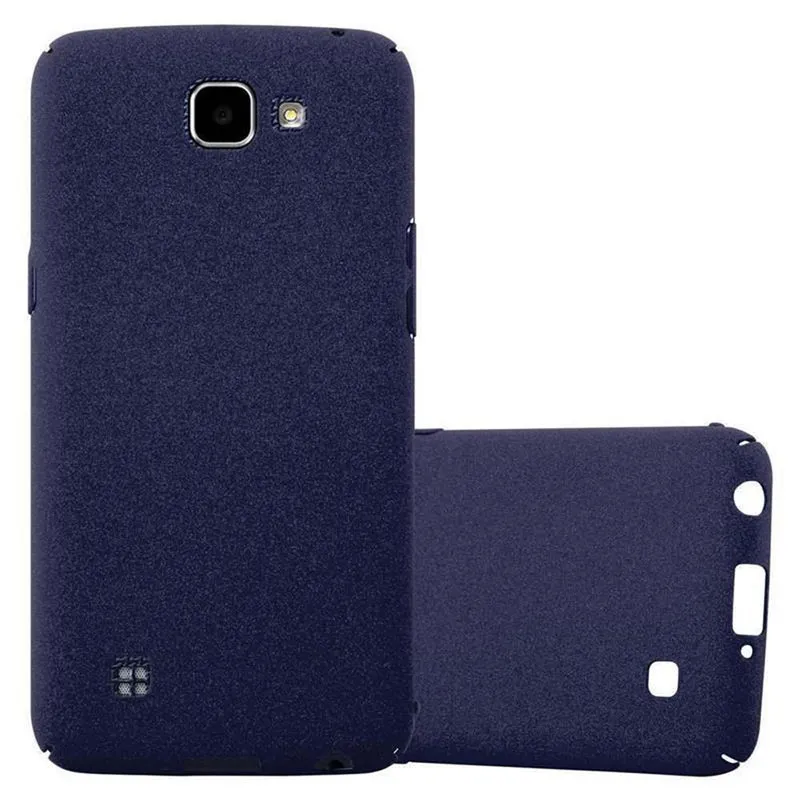 Cadorabo Hülle kompatibel mit LG K4 2016 Hard Case Schutzhülle in Frosted Optik gegen Kratzer und Stöße