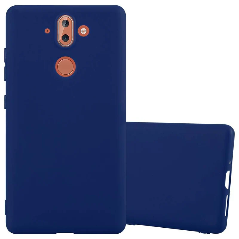 Cadorabo Hülle kompatibel mit Nokia 8 Sirocco Schutzhülle aus flexiblem TPU Silikon