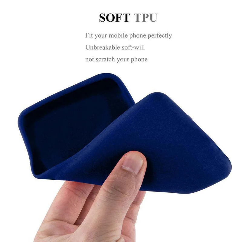 Cadorabo Hülle kompatibel mit Nokia 8 Sirocco Schutzhülle aus flexiblem TPU Silikon
