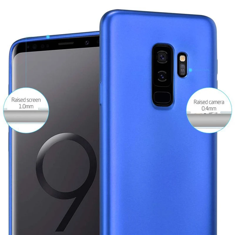 Cadorabo Hülle kompatibel mit Samsung Galaxy S9 PLUS Schutzhülle aus flexiblem TPU Silikon