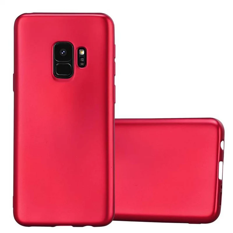 Cadorabo Hülle kompatibel mit Samsung Galaxy S9 Schutzhülle aus flexiblem TPU Silikon