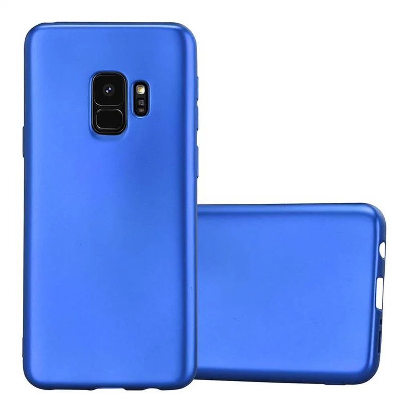 Cadorabo Hülle kompatibel mit Samsung Galaxy S9 Schutzhülle aus flexiblem TPU Silikon