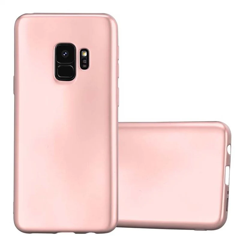 Cadorabo Hülle kompatibel mit Samsung Galaxy S9 Schutzhülle aus flexiblem TPU Silikon