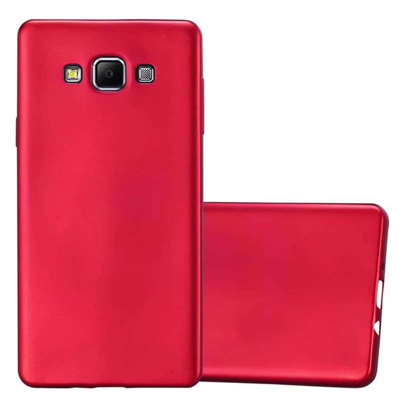Cadorabo Hülle kompatibel mit Samsung Galaxy A7 2015 Schutzhülle aus flexiblem TPU Silikon