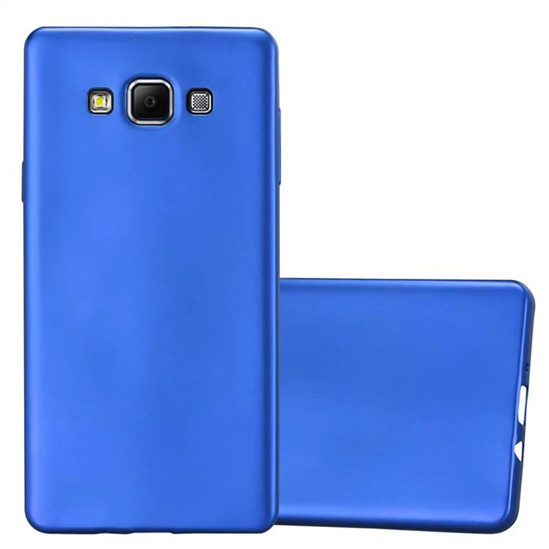 Cadorabo Hülle kompatibel mit Samsung Galaxy A7 2015 Schutzhülle aus flexiblem TPU Silikon