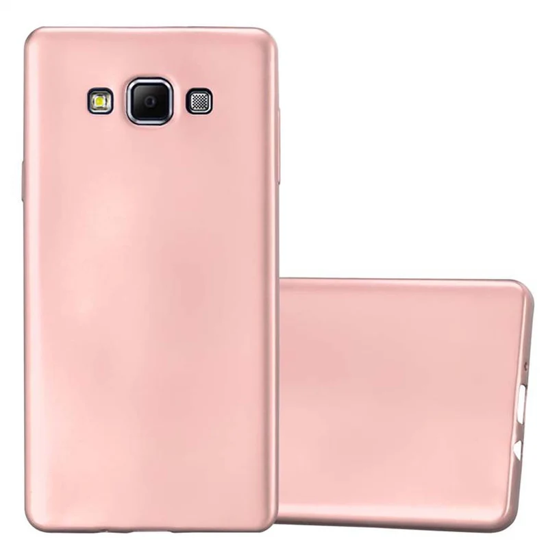 Cadorabo Hülle kompatibel mit Samsung Galaxy A7 2015 Schutzhülle aus flexiblem TPU Silikon