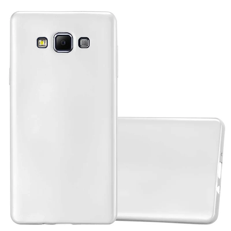 Cadorabo Hülle kompatibel mit Samsung Galaxy A7 2015 Schutzhülle aus flexiblem TPU Silikon