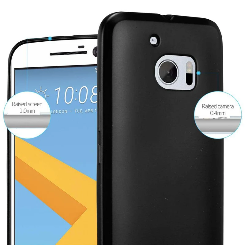 Cadorabo Hülle kompatibel mit HTC ONE M10 Schutzhülle aus flexiblem TPU Silikon