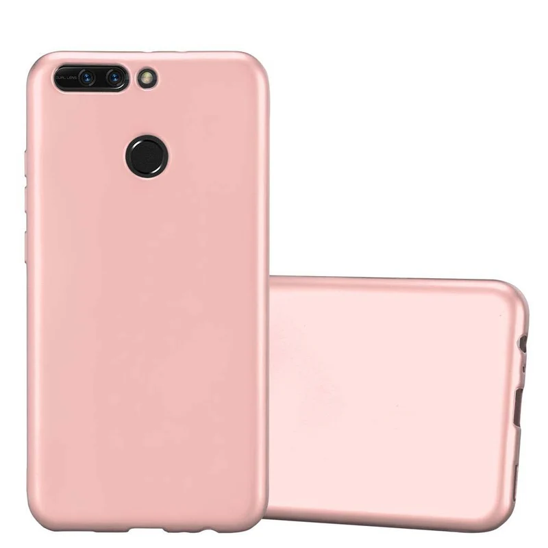 Cadorabo Hülle kompatibel mit Honor 8 PRO Schutzhülle aus flexiblem TPU Silikon