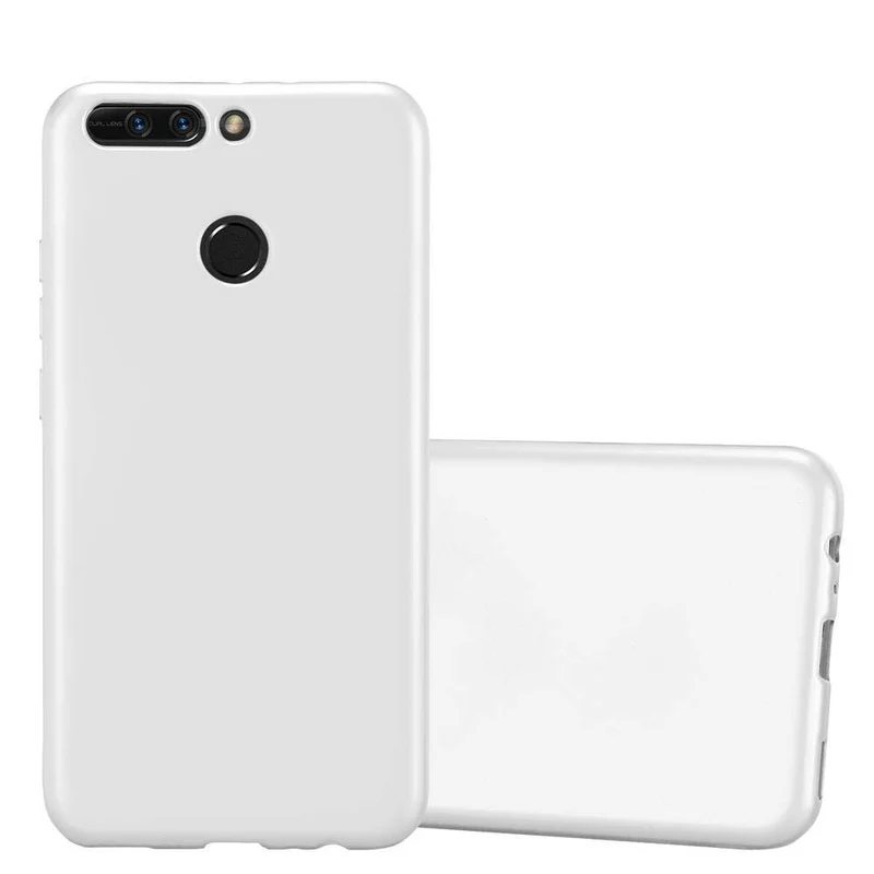 Cadorabo Hülle kompatibel mit Honor 8 PRO Schutzhülle aus flexiblem TPU Silikon