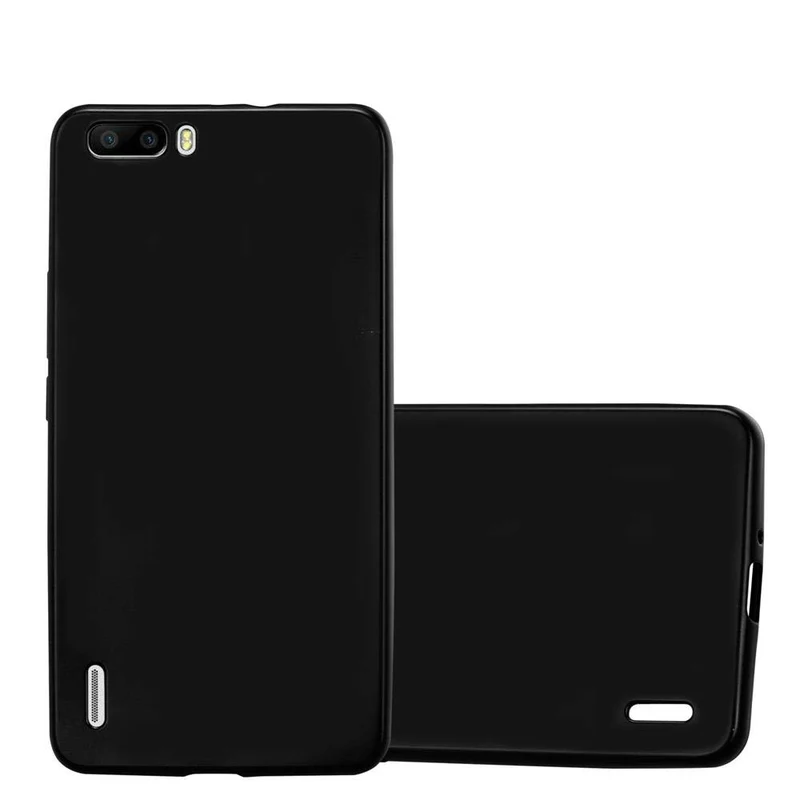Cadorabo Hülle kompatibel mit Honor 6 PLUS Schutzhülle aus flexiblem TPU Silikon