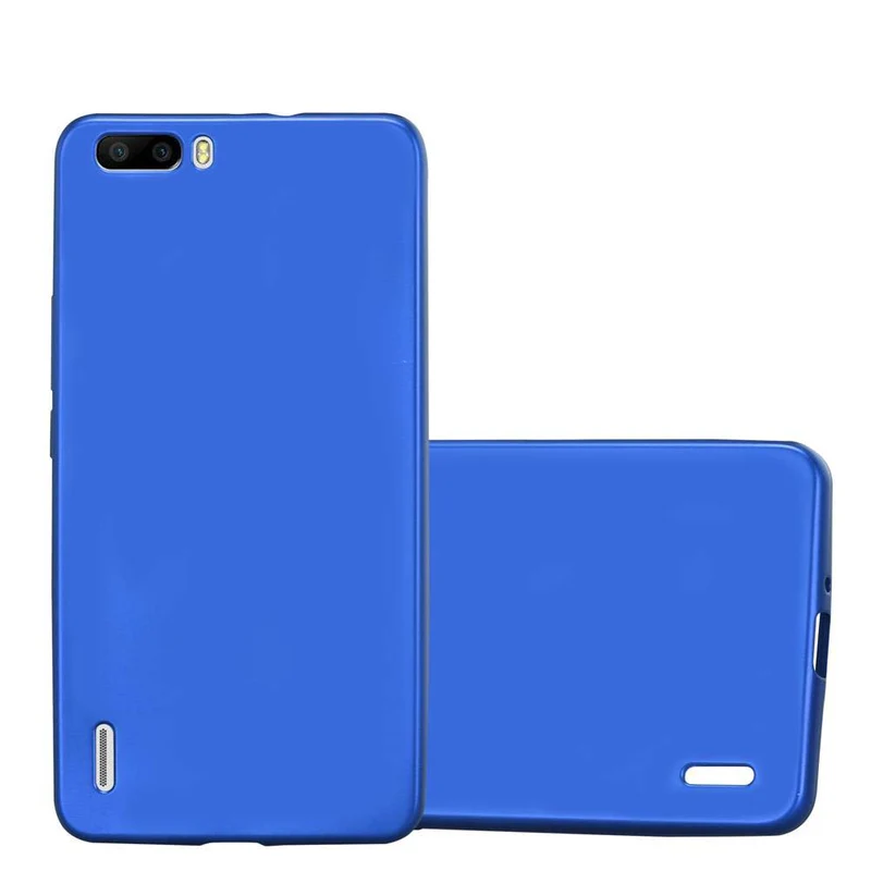 Cadorabo Hülle kompatibel mit Honor 6 PLUS Schutzhülle aus flexiblem TPU Silikon