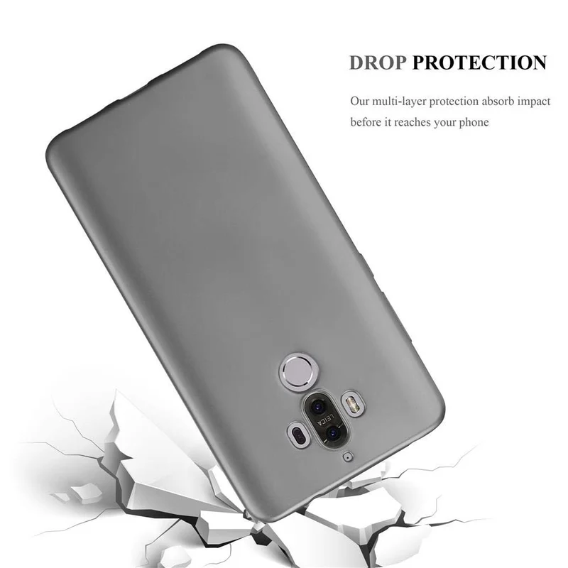 Cadorabo Hülle kompatibel mit Huawei MATE 9 Schutzhülle aus flexiblem TPU Silikon