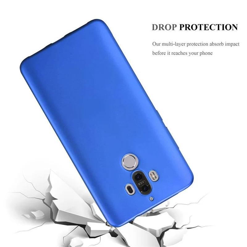 Cadorabo Hülle kompatibel mit Huawei MATE 9 Schutzhülle aus flexiblem TPU Silikon