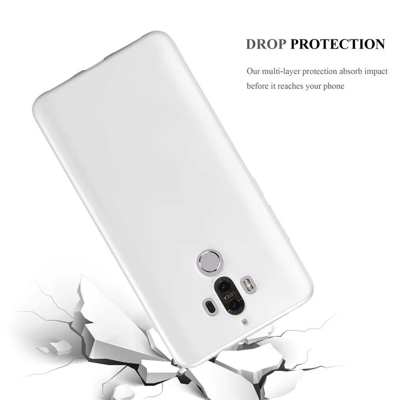 Cadorabo Hülle kompatibel mit Huawei MATE 9 Schutzhülle aus flexiblem TPU Silikon