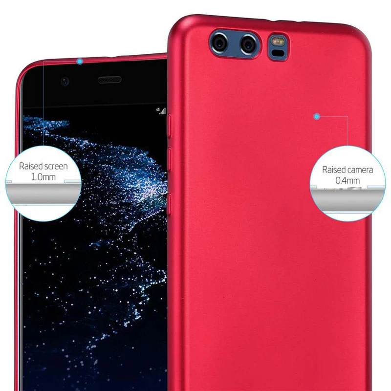 Cadorabo Hülle kompatibel mit Huawei P10 PLUS Schutzhülle aus flexiblem TPU Silikon