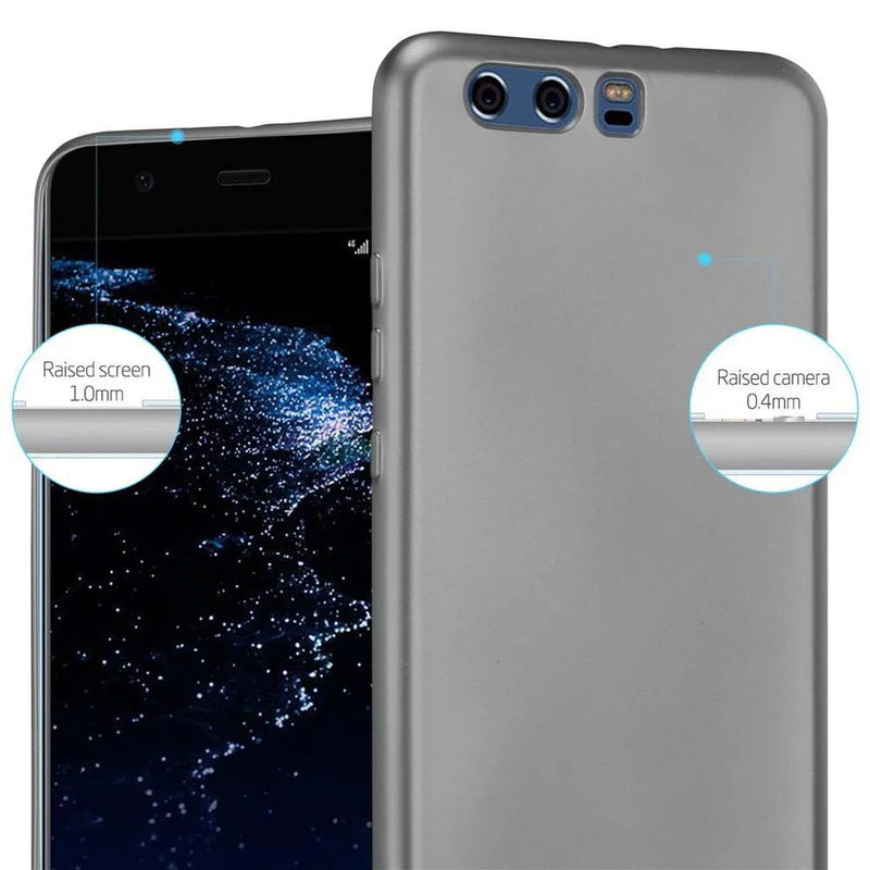 Cadorabo Hülle kompatibel mit Huawei P10 PLUS Schutzhülle aus flexiblem TPU Silikon
