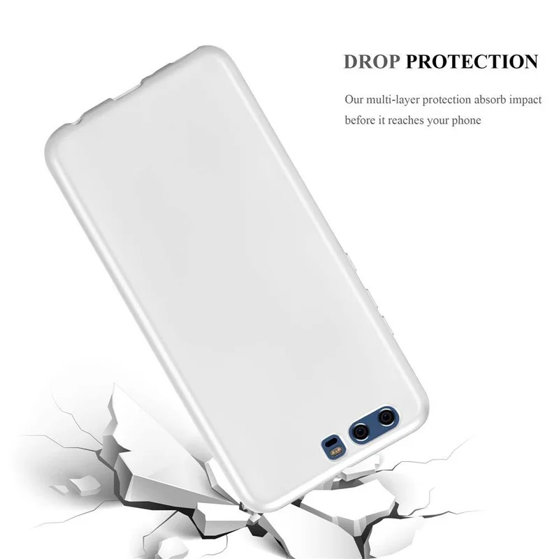 Cadorabo Hülle kompatibel mit Huawei P10 PLUS Schutzhülle aus flexiblem TPU Silikon
