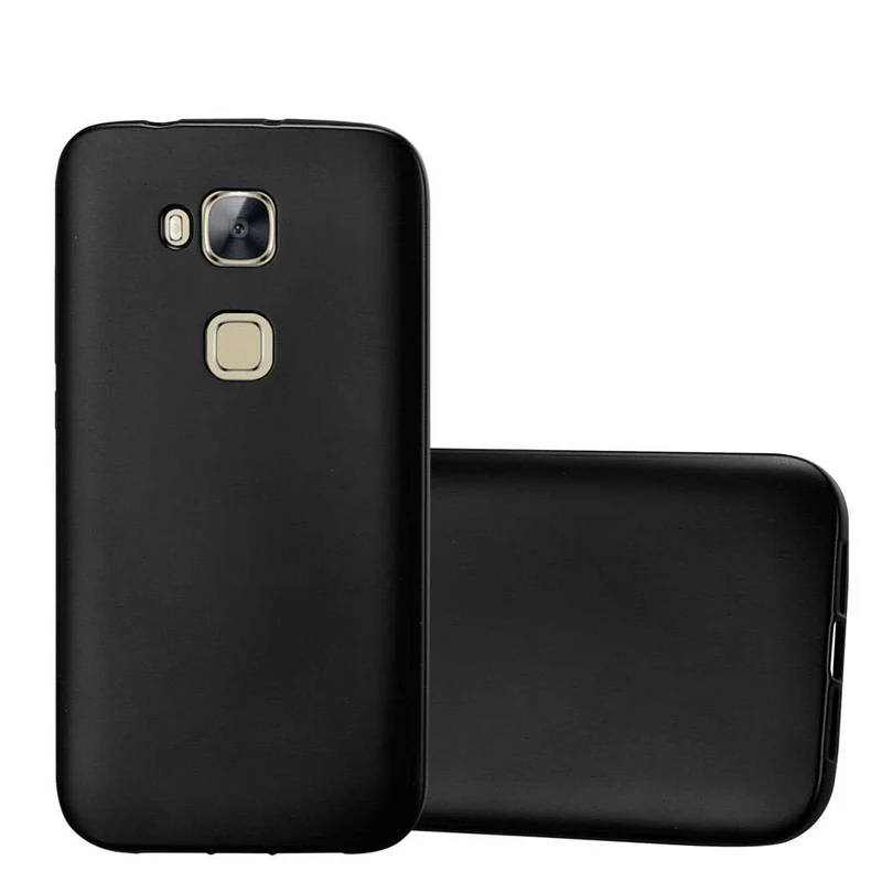 Cadorabo Hülle kompatibel mit Huawei ASCEND G7 PLUS / G8 / GX8 Schutzhülle aus flexiblem TPU Silikon