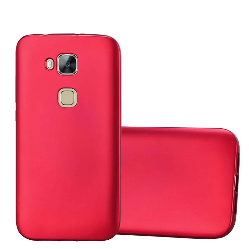 Cadorabo Hülle kompatibel mit Huawei ASCEND G7 PLUS / G8 / GX8 Schutzhülle aus flexiblem TPU Silikon