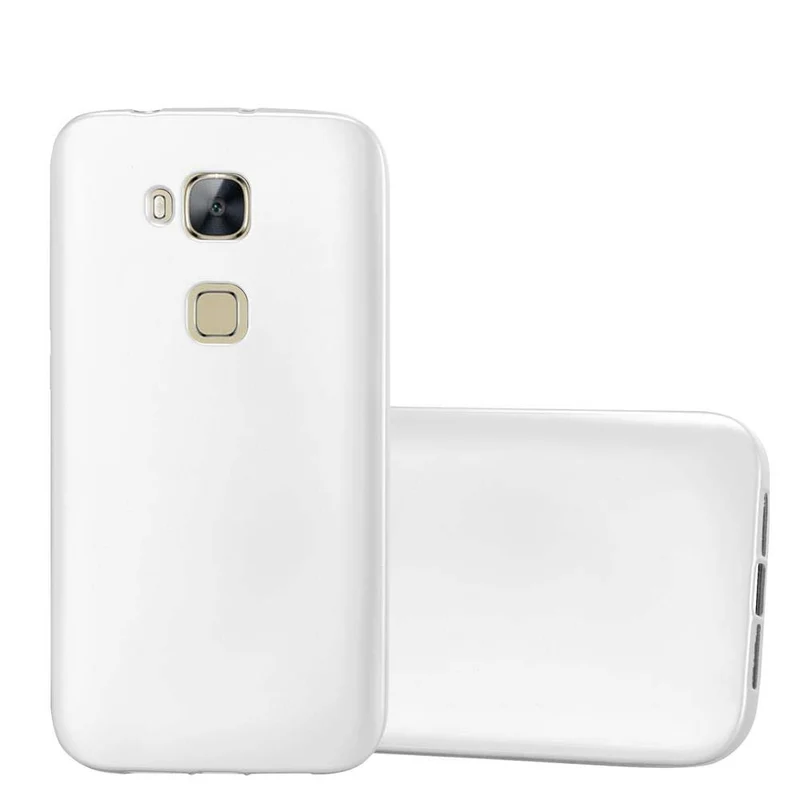Cadorabo Hülle kompatibel mit Huawei ASCEND G7 PLUS / G8 / GX8 Schutzhülle aus flexiblem TPU Silikon