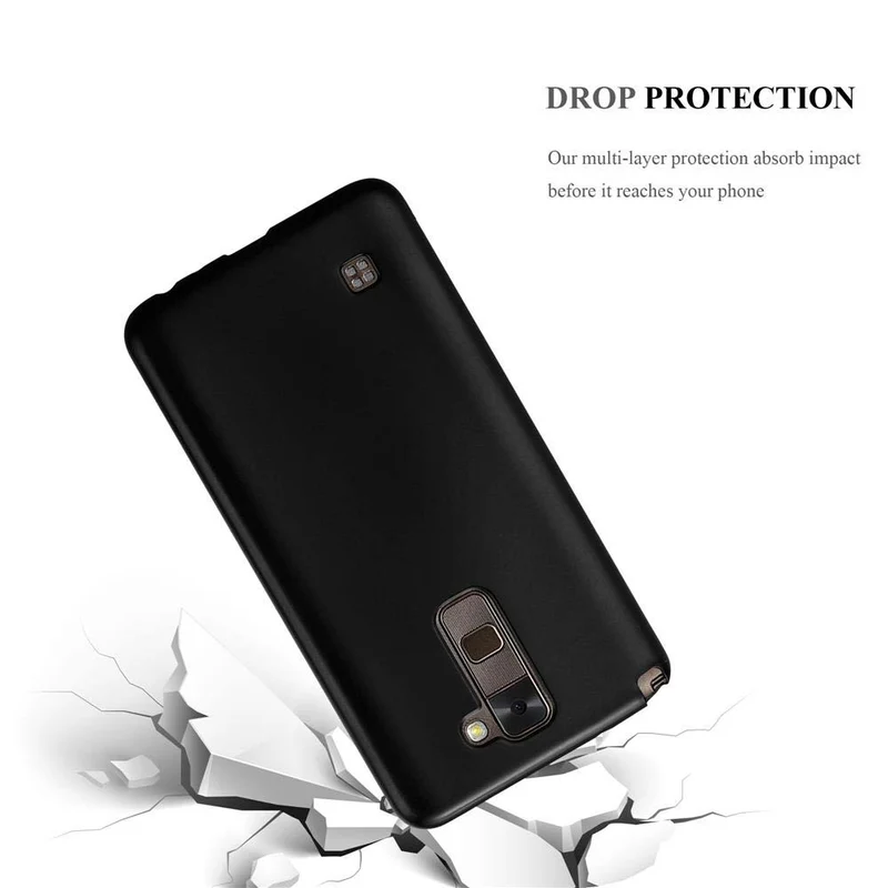 Cadorabo Hülle kompatibel mit LG STYLUS 2 Schutzhülle aus flexiblem TPU Silikon