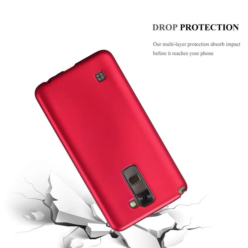 Cadorabo Hülle kompatibel mit LG STYLUS 2 Schutzhülle aus flexiblem TPU Silikon