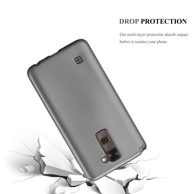 Cadorabo Hülle kompatibel mit LG STYLUS 2 Schutzhülle aus flexiblem TPU Silikon