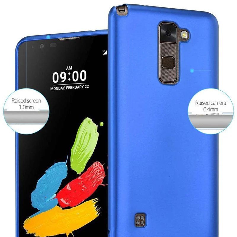 Cadorabo Hülle kompatibel mit LG STYLUS 2 Schutzhülle aus flexiblem TPU Silikon