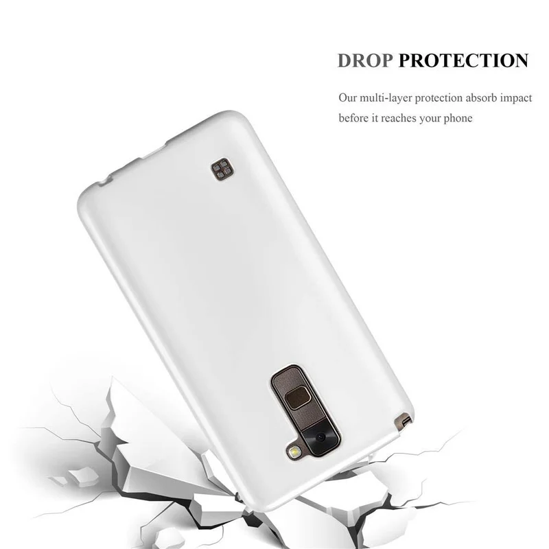 Cadorabo Hülle kompatibel mit LG STYLUS 2 Schutzhülle aus flexiblem TPU Silikon